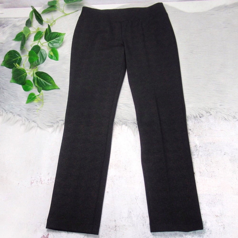 INSIGHT Slim Straight Pull-On Ponte Pants Women’s Size Large